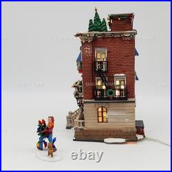 Department 56 Christmas in the City Parkside Holiday Brownstone Gift Set 58937