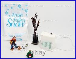 Department 56 Christmas in the City Parkside Holiday Brownstone Gift Set 58937