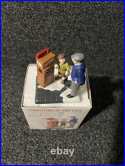 Department 56 Christmas in the City Pennies For The Penny Press! HTF! Rare! New