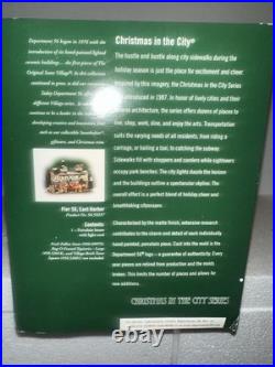 Department 56-Christmas in the City Pier 56 East Harbor