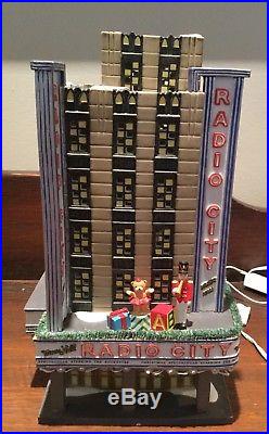 Department 56 Christmas in the City Radio City Music Hall RARE Mint Condition