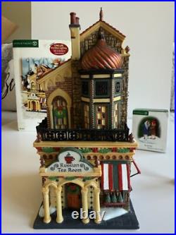 Department 56 Christmas in the City Russian Tea Room with Bonus Accessory Department 56 Christmas in the City Russian Tea Room with Bonus Accessory