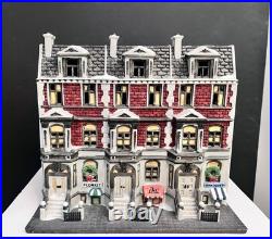 Department 56 Christmas in the City SUTTON PLACE BROWNSTONES