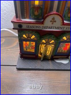 Department 56 Christmas in the City Seasons Department Store withAccess