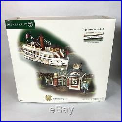 Department 56 Christmas in the City Series East Harbor Ferry 56.59213 NIB New
