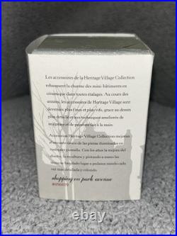 Department 56 Christmas in the City Shopping On Park Avenue! HTF! Rare! SEALED