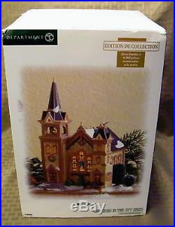 Department 56 Christmas in the City St Mary's Church Limited Collectors Edition