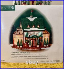 Department 56 Christmas in the City TAVERN IN THE PARK RESTAURANT