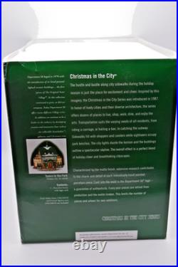 Department 56 Christmas in the City Tavern In The Park Restaurant #58928