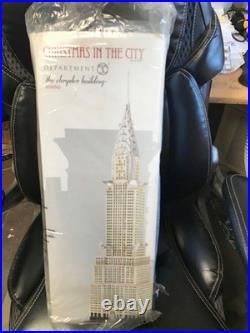 Department 56-Christmas in the City-The Chrysler Building NEW STILL IN SEALED