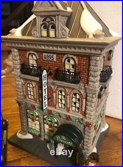 Department 56 Christmas in the City The Prescott Hotel 805536 RARE