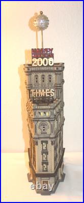 Department 56 Christmas in the City The Time Tower Special Edition #56.55510