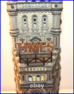Department 56 Christmas in the City The Time Tower Special Edition #56.55510