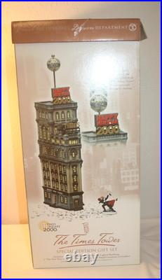 Department 56 Christmas in the City The Time Tower Special Edition #56.55510