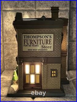 Department 56 Christmas in the City Thompson's Furniture 6011384 NEW