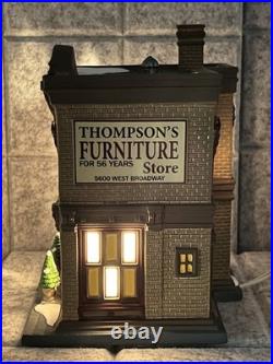 Department 56 Christmas in the City Thompson's Furniture 6011384 NEW