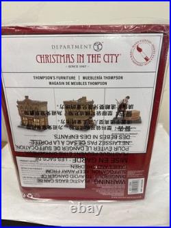 Department 56 Christmas in the City Thompson's Furniture Store Lighted Building