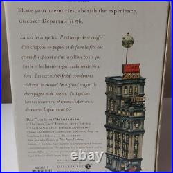 Department 56 Christmas in the City Times Tower Special Edition Illuminated 2000