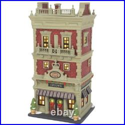 Department 56 Christmas in the City Uptown Chess Club