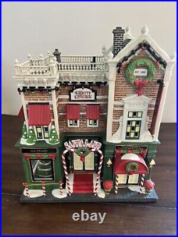 Department 56 Christmas in the City VISITING SANTA AT FINESTROM'S (SET OF 5)