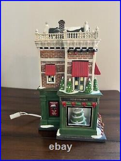 Department 56 Christmas in the City VISITING SANTA AT FINESTROM'S (SET OF 5)