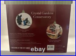 Department 56 Christmas in the City Village- Crystal Garden Conservatory
