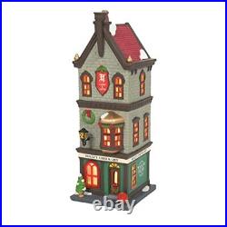 Department 56 Christmas in the City Village Holly's Card Gift Building 6009750