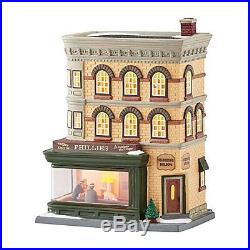 Department 56 Christmas in the City Village Nighthawks Porcelain Lighted House