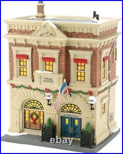 Department 56 Christmas in the City Village Precinct 56 Police Station 4036490