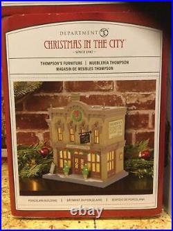 Department 56 Christmas in the City Village, Thompson's Furniture (6011384)