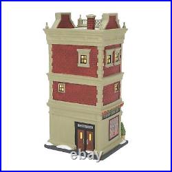 Department 56 Christmas in the City Village Uptown Chess Club Building 6009754