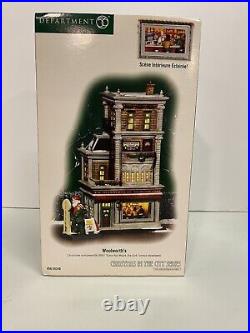 Department 56 Christmas in the City Woolworth's #56.59249 RARE In Box
