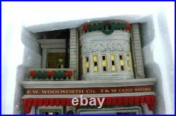 Department 56 Christmas in the City Woolworth's #56.59249 Rare MIB Dept 56 CIC