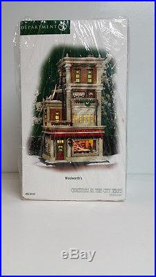 Department 56 Christmas in the City Woolworth's New
