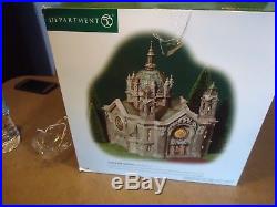 Department 56 Christmas in the city Cathedral of Saint Paul retired NIB
