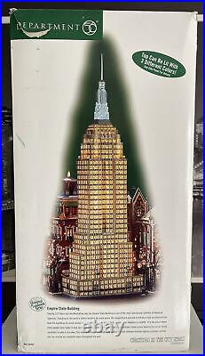 Department 56 Christmas in the city RARE CIC EMPIRE STATE BUILDING #59207