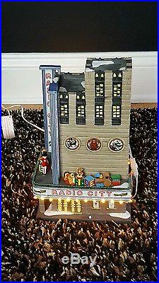 Department 56 Christmas in the city Radio City Music Hall (Retired)
