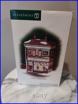 Department 56 City Post & Telegraph 59255 Christmas in the City Dept