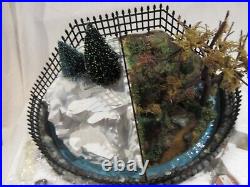 Department 56 City Zoological Garden in Original Box-Christmas in the City Serie