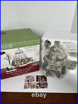 Department 56 Crystal Gardens Conservatory Christmas In The City 59219 NOS 2004