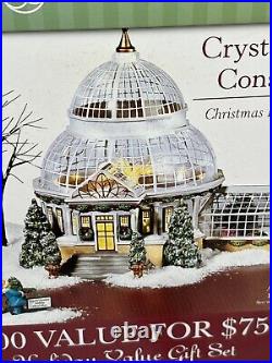 Department 56 Crystal Gardens Conservatory Christmas In The City 59219 NOS 2004