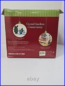 Department 56 Crystal Gardens Conservatory Christmas In The City 59219 NOS 2004