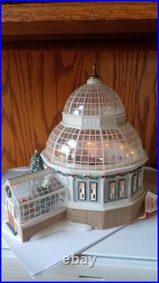Department 56 Crystal Gardens Conservatory Christmas in The City 59219 No Snow Department 56 Crystal Gardens Conservatory Christmas in The City 59219 No Snow