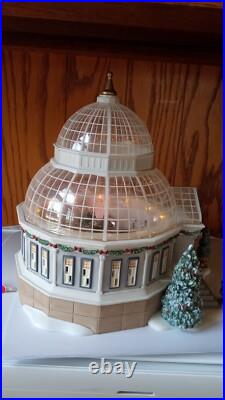 Department 56 Crystal Gardens Conservatory Christmas in The City 59219 No Snow Department 56 Crystal Gardens Conservatory Christmas in The City 59219 No Snow