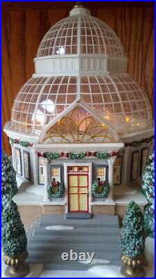 Department 56 Crystal Gardens Conservatory Christmas in The City 59219 No Snow Department 56 Crystal Gardens Conservatory Christmas in The City 59219 No Snow