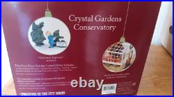 Department 56 Crystal Gardens Conservatory Christmas in The City 59219 No Snow Department 56 Crystal Gardens Conservatory Christmas in The City 59219 No Snow