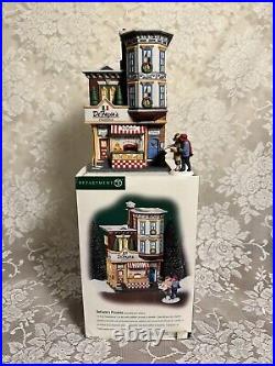 Department 56 DEFAZIO's PIZZERIA 58949 Christmas In The City Box & Cord