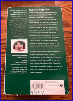 Department 56 Dickens Village Series Regent Street Coffeehouse 58507 Retired