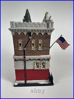 Department 56 ENGINE COMPANY 10 Christmas in the City #4020172 with Box Fire House