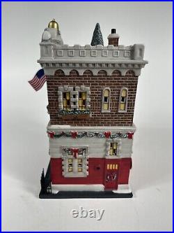 Department 56 ENGINE COMPANY 10 Christmas in the City #4020172 with Box Fire House